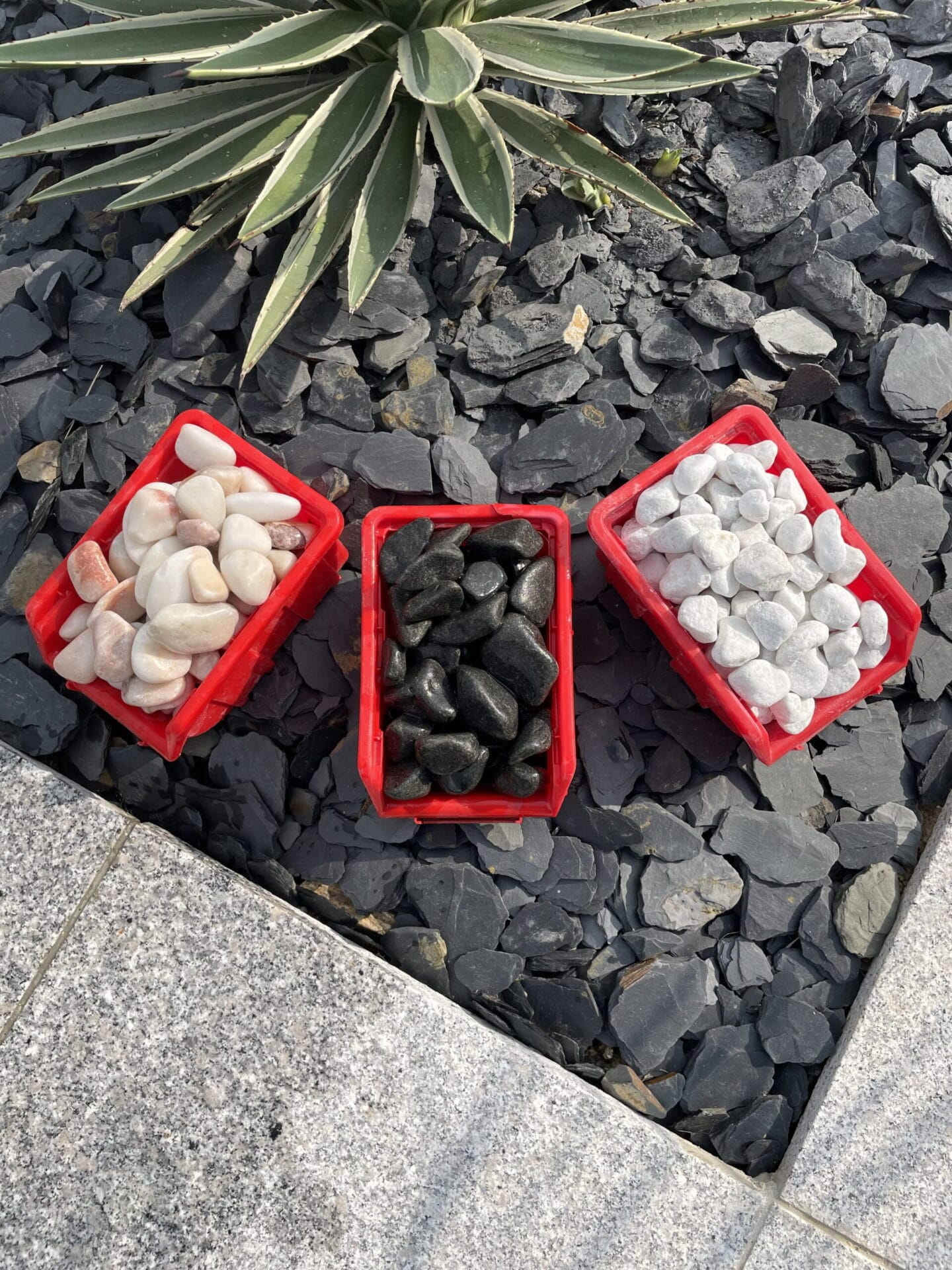 Pavé Granit Gris 10x10x5 toutes faces éclatées