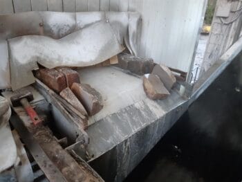 Pavé en Grès Ancien Scié de Réemploi