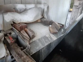 Pavé en Grès Ancien Scié de Réemploi