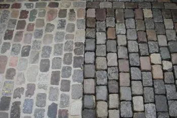 Pavé en Granit Ancien de Réemploi - 14 cm X 20 cm X 14 cm